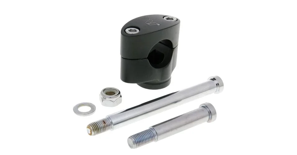 Kormány tartó adapter 28,6 mm fekete V-parts Szezonális akció