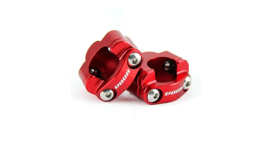 Kormány tartó adapter szett 22 mm - 28,6 mm HB28 piros CNC VOCA Racing Népszerű
