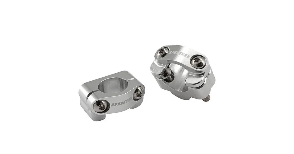 Kormány tartó adapter szett 22 mm - 28,6 mm HB28 ezüst CNC VOCA Racing Alacsony ár