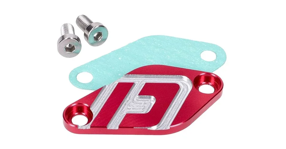 Olajpumpa fedél szett piros Minarelli AM6, Derbi D50B, EBE, EBS Doppler V2 Prémium