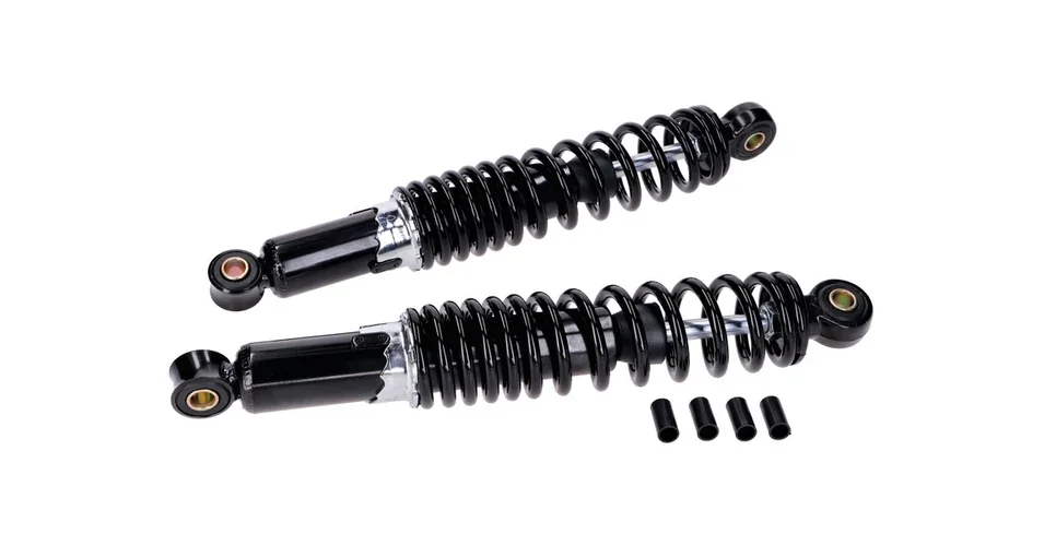 Teleszkóp pár hátsó fekete 310mm univerzális 101-Octane Népszerű