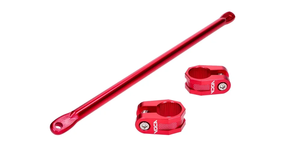 Árengedmény Kormány keresztrúd szett piros (22,2 mm átmérőjű és 805 mm hosszú kormányhoz) Voca Racing