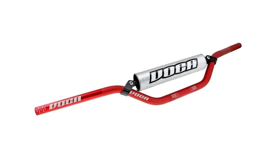 Kormány + kormányvédő krossz piros, ezüst 805mm 22,2mm Voca Racing Nézd meg most
