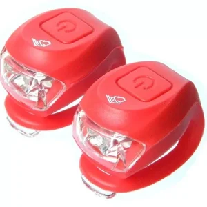 Villogó - 2LED SILICON - Piros Outlet