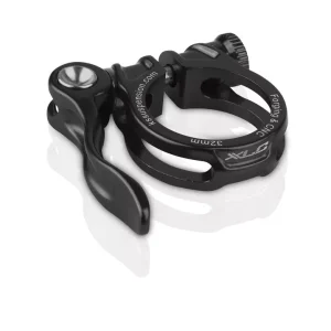 XLC nyeregcsőbilincs 31,6 mm fekete gyorszáras CNC-zett Legjobb ár