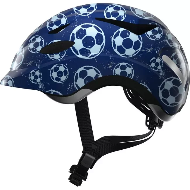 ABUS kerékpáros sisak - Anuky - blue soccer - M Expressz kézbesítés