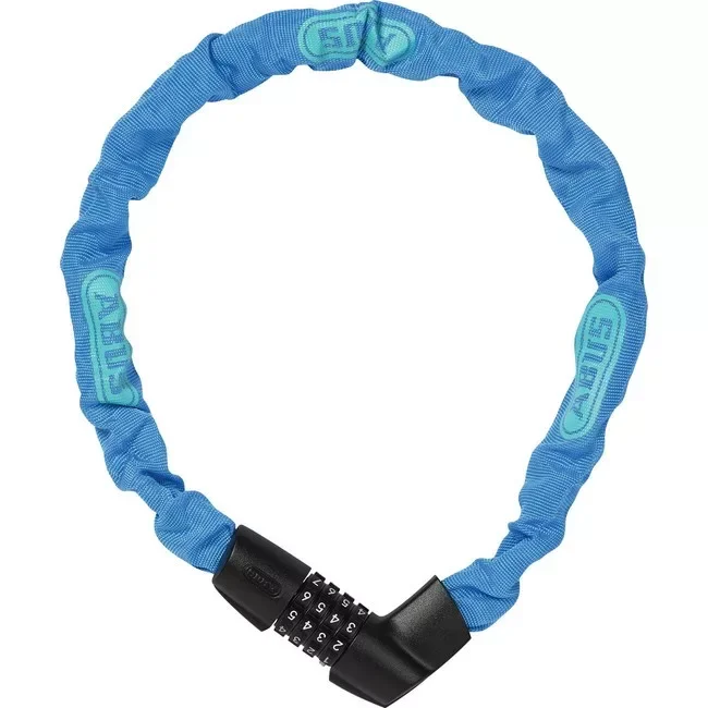 ABUS láncos lakat - 1385/75 Tresor 1385 - neon kék Olcsóbb
