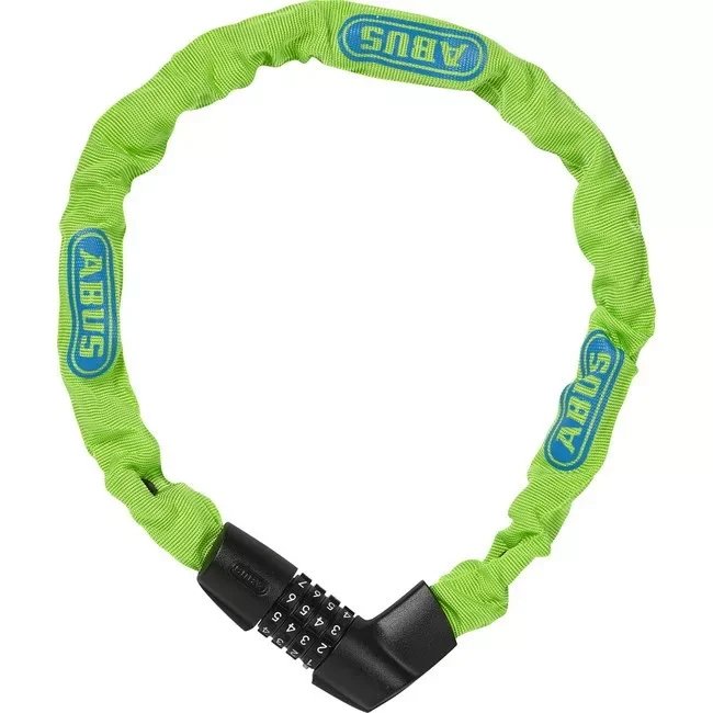 ABUS láncos lakat - 1385/75 Tresor 1385 - neon zöld Kihagyhatatlan ajánlat