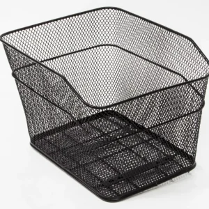 Szuper akció Hátsó kosár sűrű szövésű magasított 39x29x24 fekete
