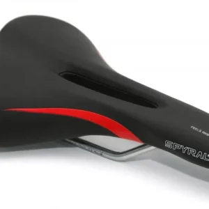 Végkiárusítás Spyral nyereg speed anatomic fekete/piros