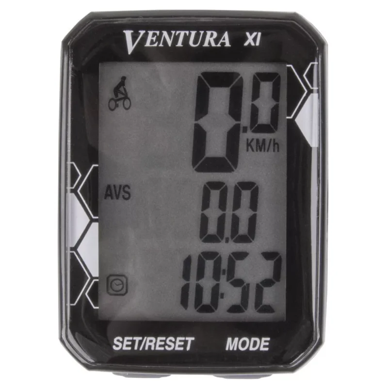 Ventura km óra - 11 funkciós - fekete Expressz kézbesítés