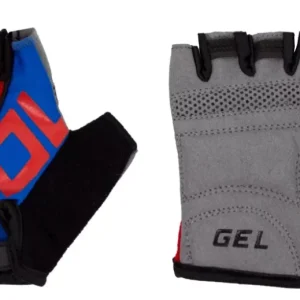 Kesztyű ergonomic gél M Piros-kék 5-ös méret (8-10 év) Újdonság