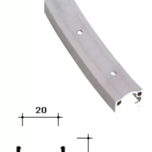 Végkiárusítás Abroncs 26x1,75 alu. 36 lyukú szimpla falú