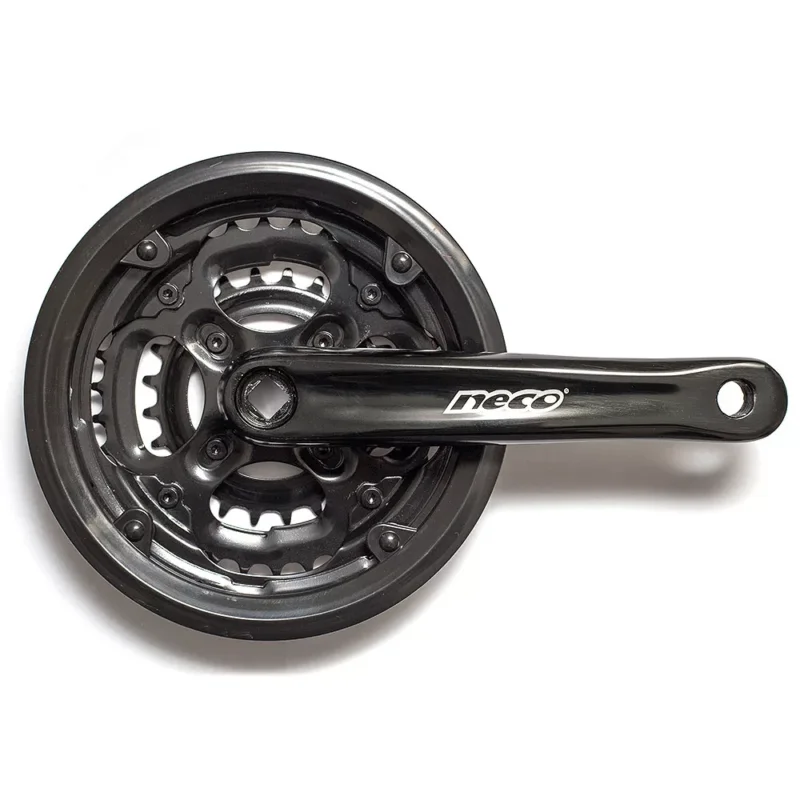 Acél hajtómű 24-34-42 170mm 3/32 neco aluminium hajtókar porvédővel Expressz szállítás