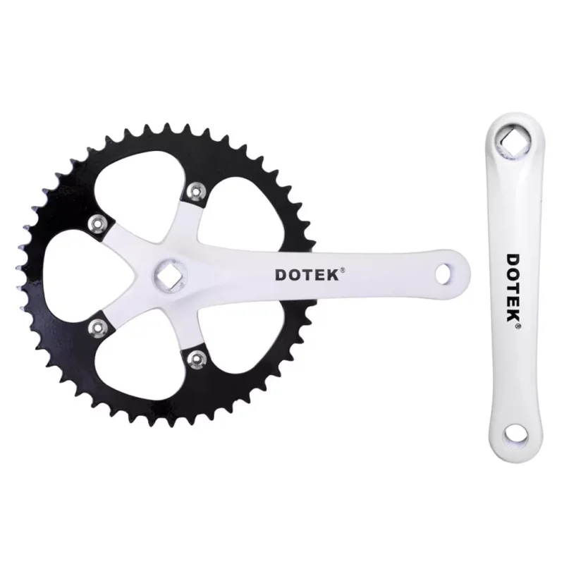 Acél hajtómű 46T 170mm 1/8 dotek aluminium hajtókar porvédővel Gyors szállítás
