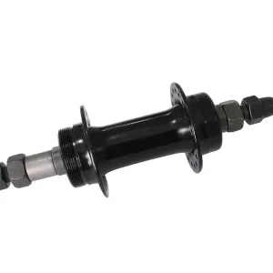 Akció Agy hátsó acél 36H fekete | assess 3/8x14/36x135/175mm | ae241r zárt anyával