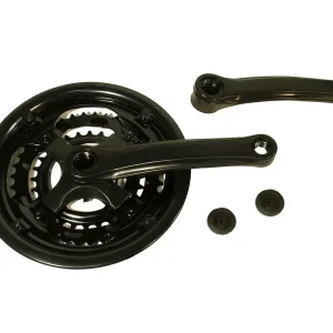 Alacsony ár Hajtómű mtb acél 28/38/48T 170 | dotek spm4-s396cp, fekete | 130202 tengelyhossz: 170mm